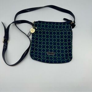 Tommy Hilfiger Navy & Green Crossbody Bag